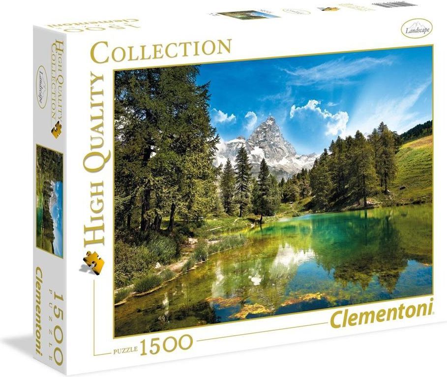 Puzzle Clementoni Blue Lake, 1500 elemente