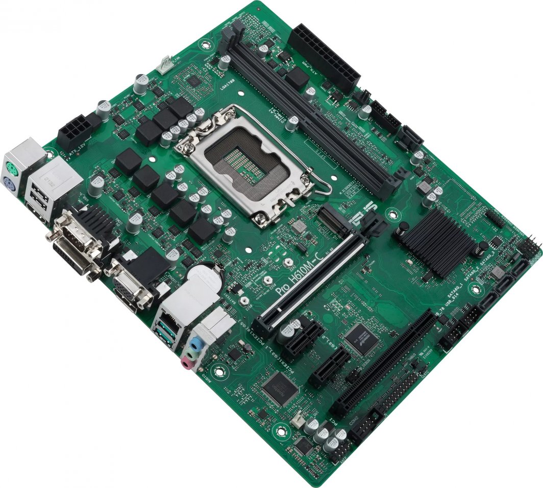 Pllakë amë Asus PRO H610M-C-CSM, 64GB