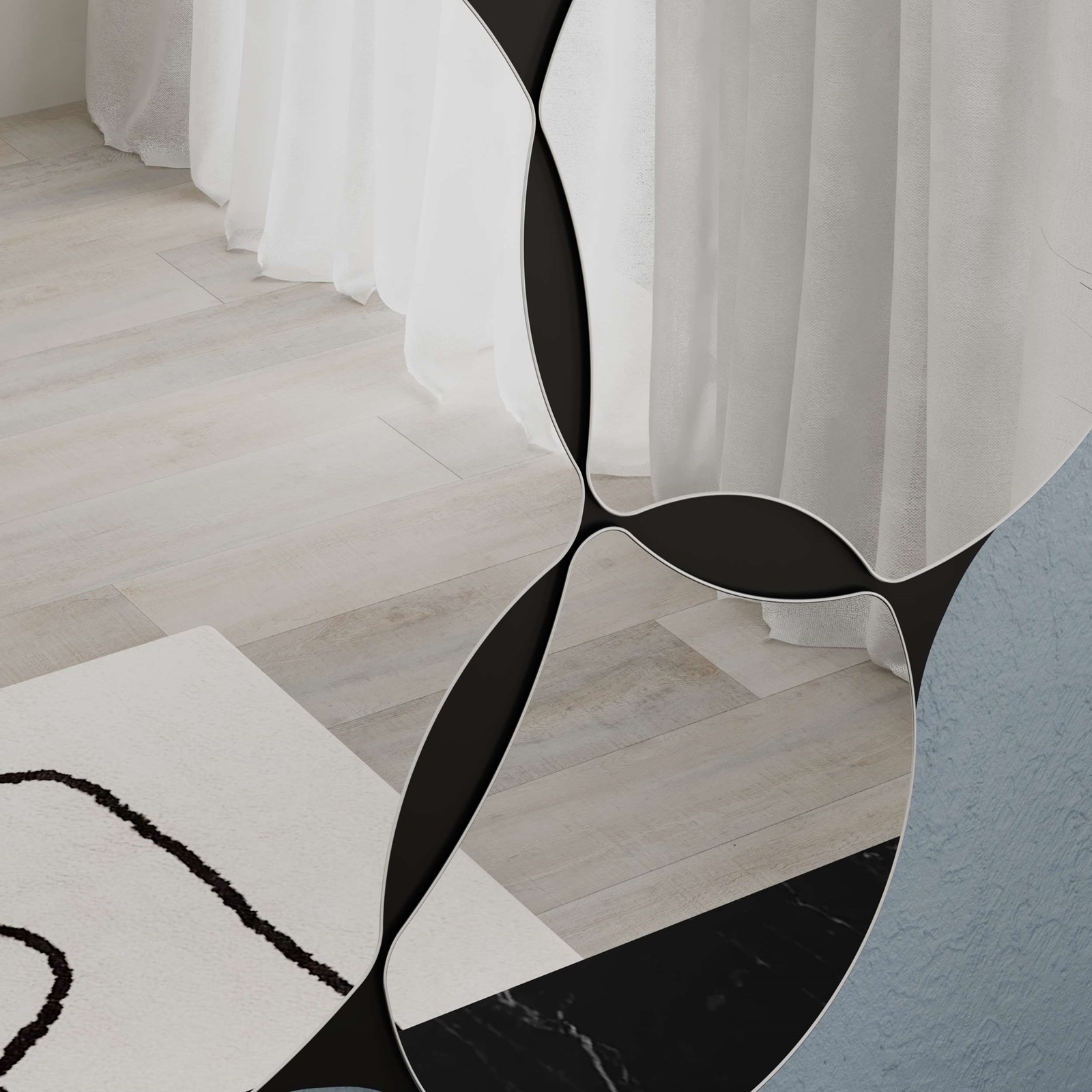Pasqyrë muri Decortie Gora, 51.2x75.4cm
