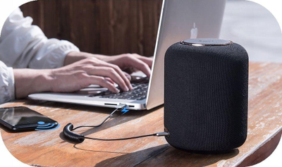 Përshtatës me bluetooth Baseus BA01, minijack 3.5 mm (CABA01-01), i zi 