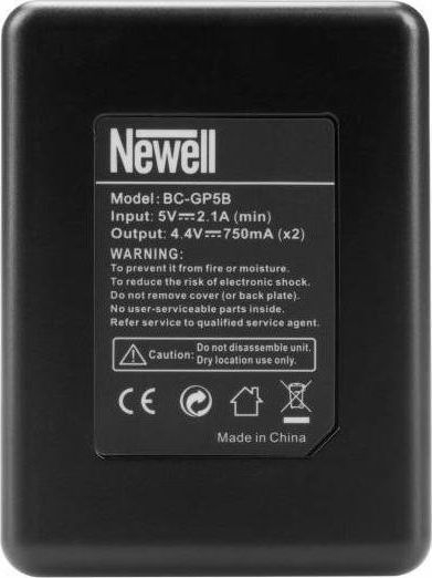 Karikues për bateri Newell SDC-USB AABAT-001, 5V, i zi