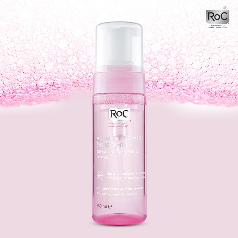 Shkumë energjike për pastrimin e fytyrës, RoC, 150ml