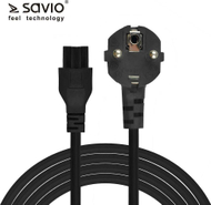 Savio Напојувачки кабел, C5, 3m Savio Напојувачки кабел, C5, 3m