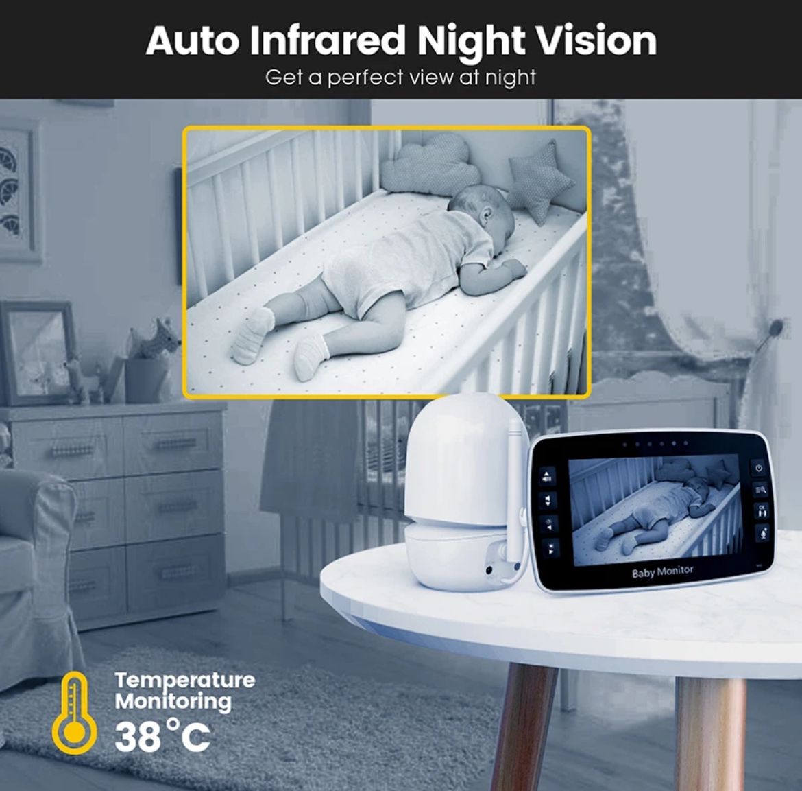 Monitorues për bebe 360'