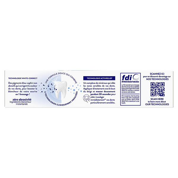 Pastë për dhëmbë Signal White Now Sensitive, 75 ml