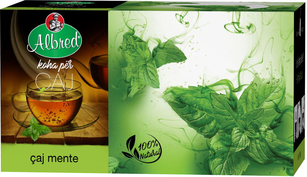Albred Çaj mint, 20 filterë