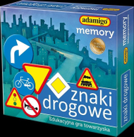 Lojë edukative Adamigo - Memory Game – Road Signs Lojë edukative Adamigo - Memory Game – Road Signs