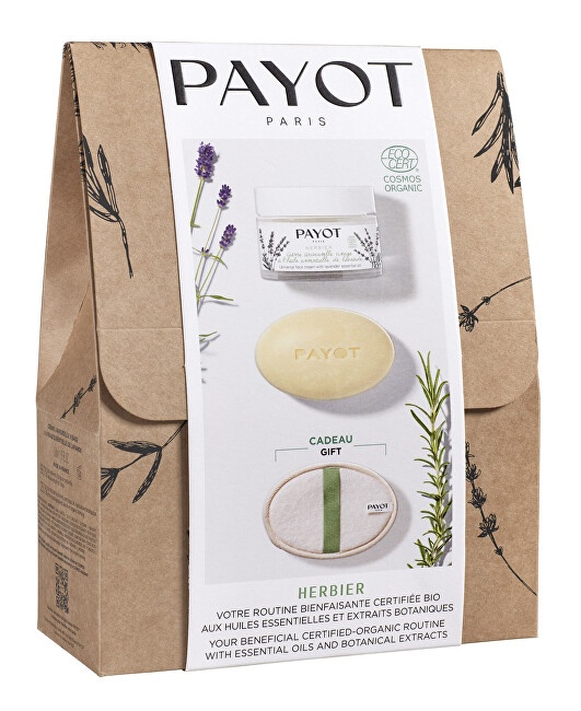 Set Payot Herbier XMAS Ritual, Krem për fytyrë 50 ml + Krem për fytyrë 50 g + doreza për masazh
