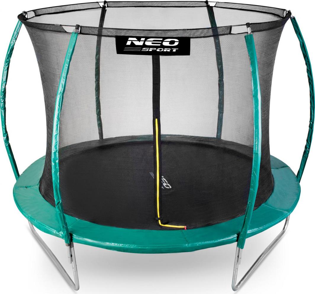 Mbulesë për trampolinë Neo-Sport, 252 cm, e gjelbër