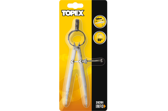 Kompas Topex 31C701, 125mm