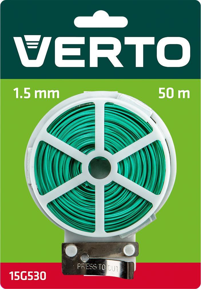 Tel i kopshtit Verto, 1.5 mm, 50 m, 