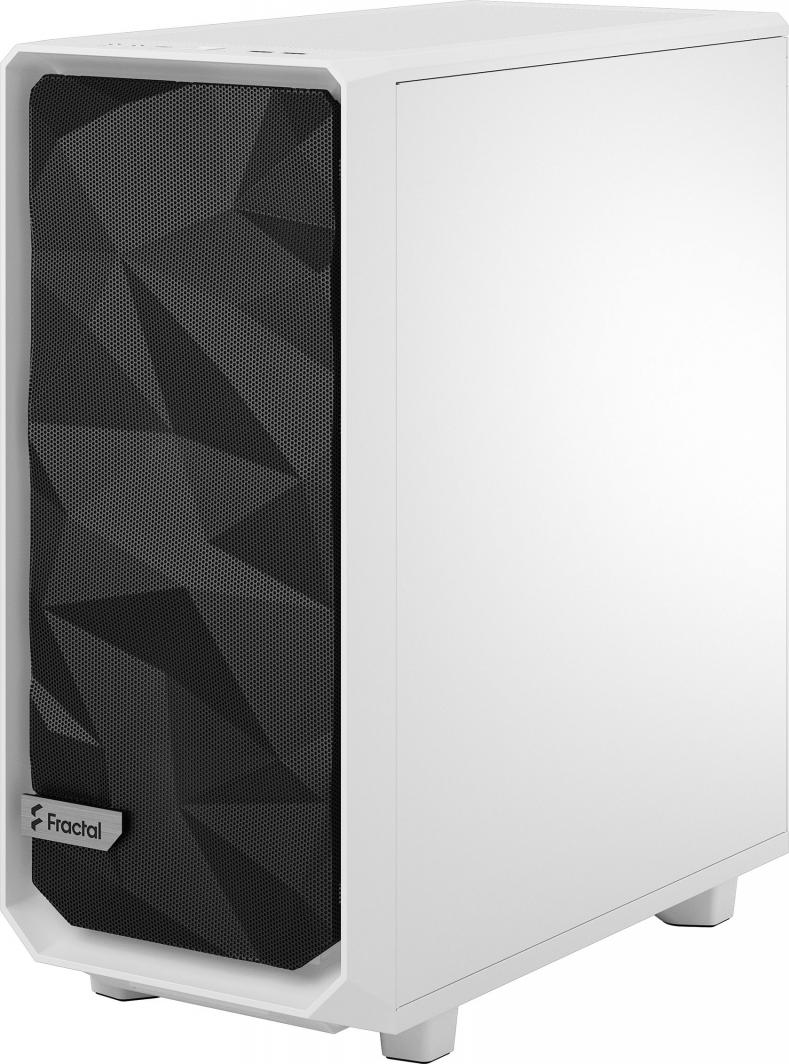 Kasë Fractal Design Meshify 2 Compact TG Clear Tint, e bardhë, Midi Tower