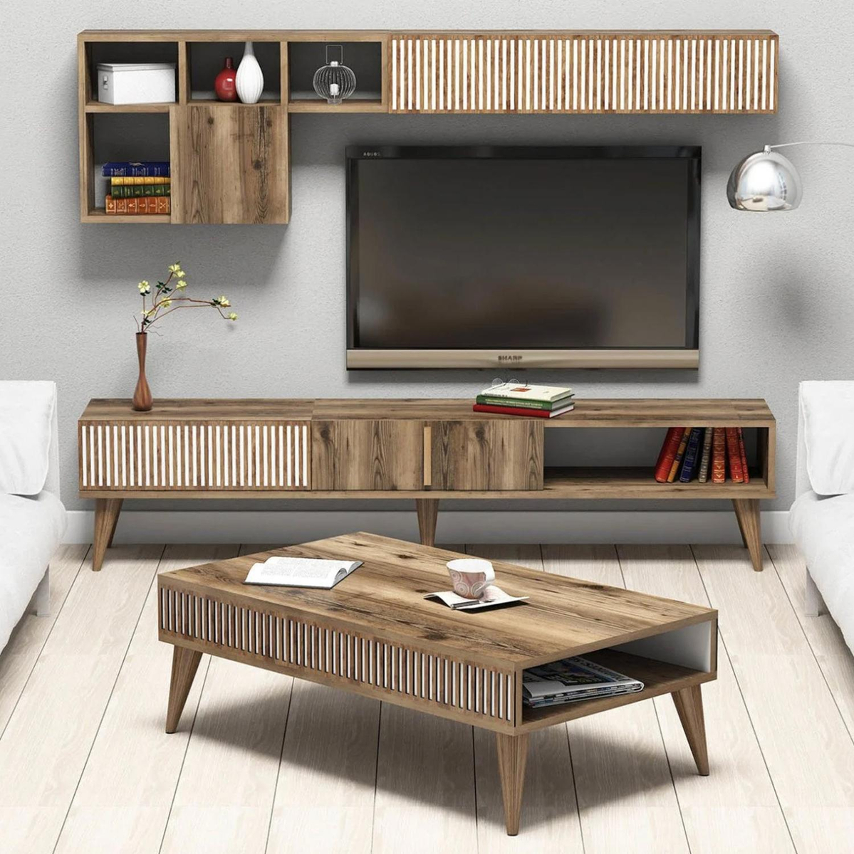 Set dhome ndenjeje (HM11847.01), bardhë