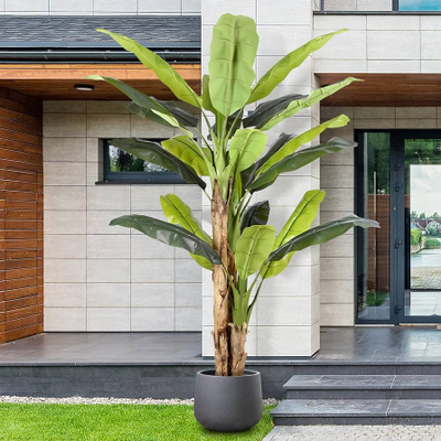 Lule artificiale Verde Decor Banana Plant, 280 cm