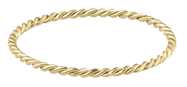 Unazë Troli Gold Minimalist, 55 mm