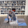 Shtresë për ushtrime One Fitness puzzle, 9 pjesë, e kaltër/e hirtë