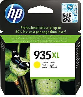 Ngjyrë printeri HP 935XL, 9.5ml, e verdhë