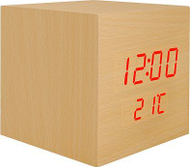 Orë me alarm LTC, LED, e drunjtë Orë me alarm LTC, LED, e drunjtë