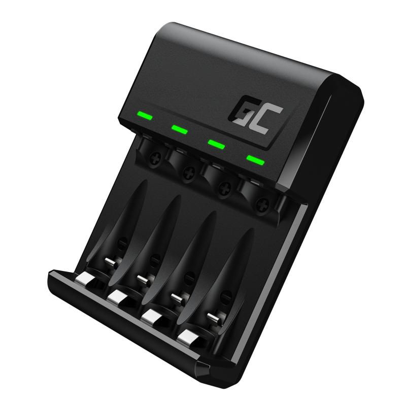 Karikues Green Cell VitalCharger për bateri AA AAA R6 R03 Ni-MH Karikues Green Cell VitalCharger për bateri AA AAA R6 R03 Ni-MH