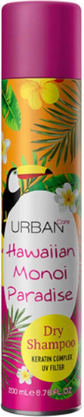 Shampo i thatë për flokë Urban Care Hawaiian Monoi Paradise, 200 ml Shampo i thatë për flokë Urban Care Hawaiian Monoi Paradise, 200 ml