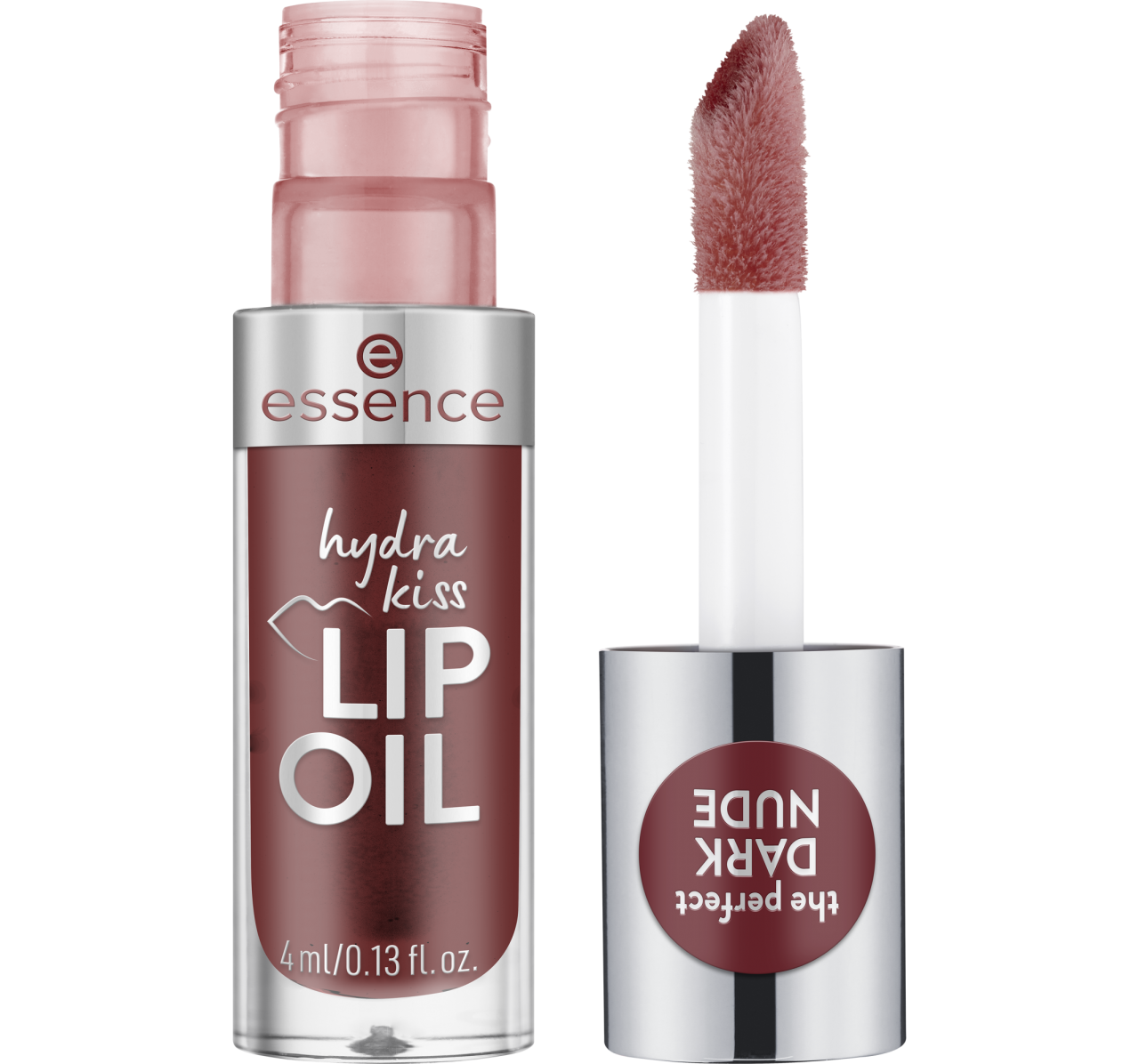 Vaj për buzë Essence Hydra Kiss, 08 Mocha Glow, 4 ml