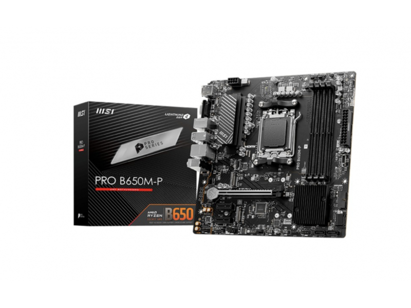 Pllake ame MSI PRO B650M-P -  mATX - Socket AM5 - AMD