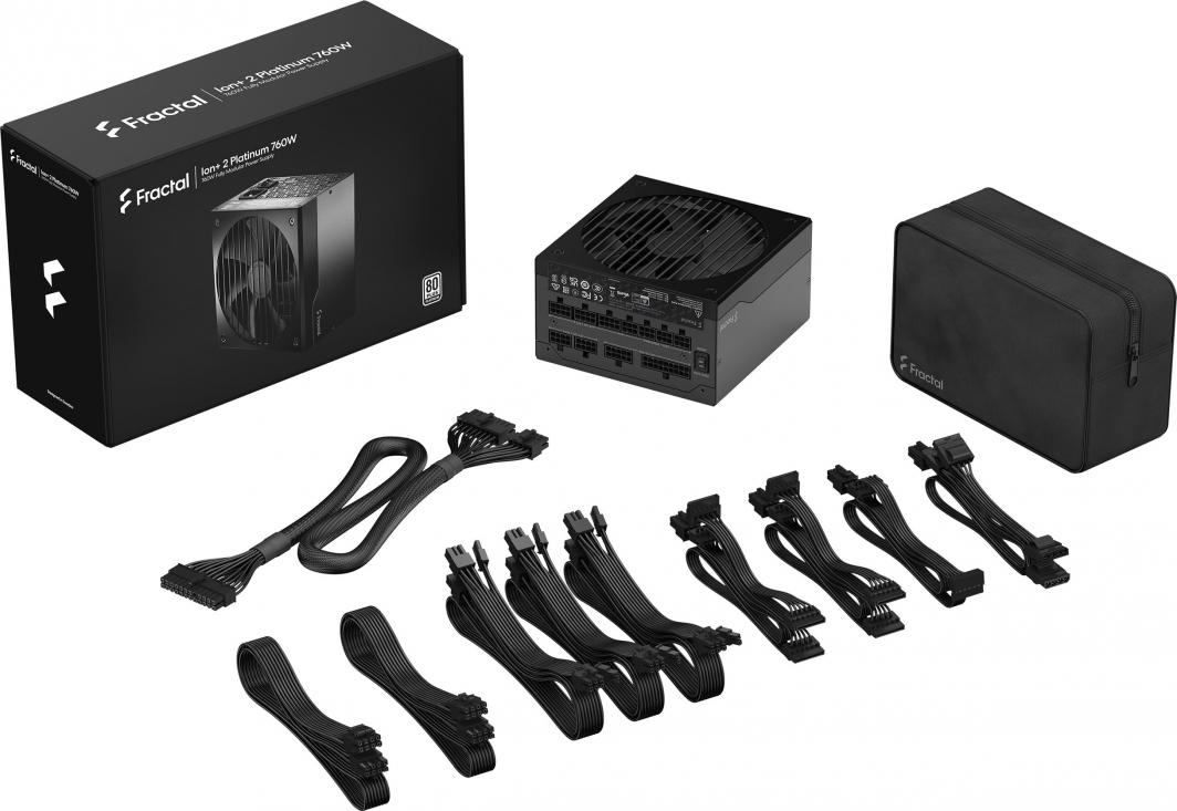 Burim energjie Fractal Design Ion+ 2 Platinum FD-P-IA2P-760-EU ATX, 760W