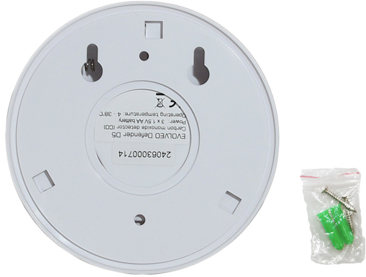 Detektor i karbon monoksidit EVOLVEO Defender D5 (CO)
