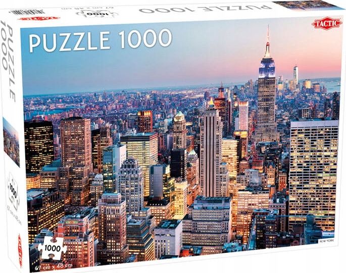 Puzzle Tactic New York, 1000 copë