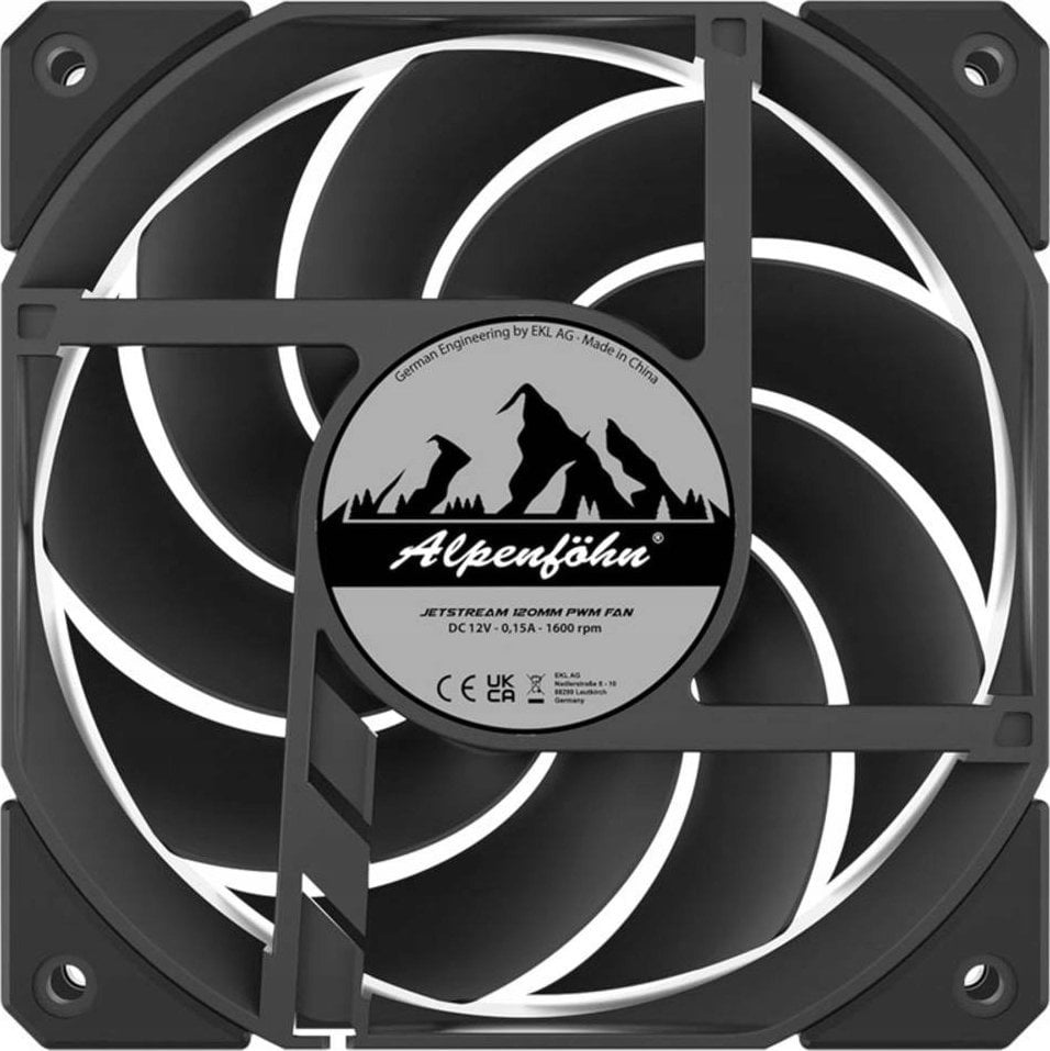 Ftohës Alpenfohn 120 JetStream, 120 mm
