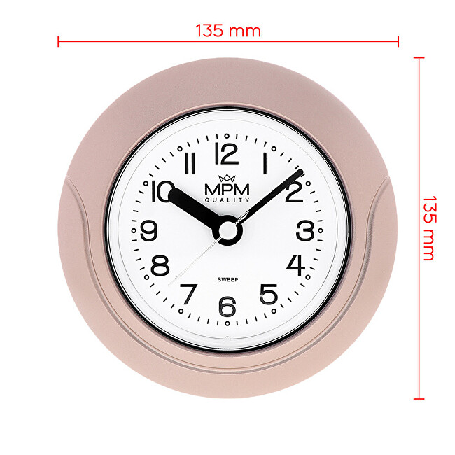 Orë muri për banjo Prim E01.2526.23