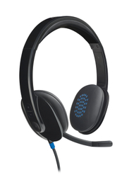 Kufje Logitech H540, me kabllo, të zeza