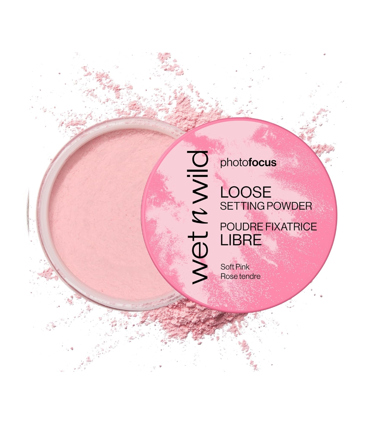 Pudër pluhur Wet n Wild Photo Focus Loose Setting Powder, Soft Pink, 20gr Pudër pluhur Wet n Wild Photo Focus Loose Setting Powder, Soft Pink, 20gr