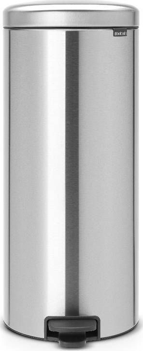 Kosh i mbeturinave Brabantia (114380), 30 l, i argjendtë 