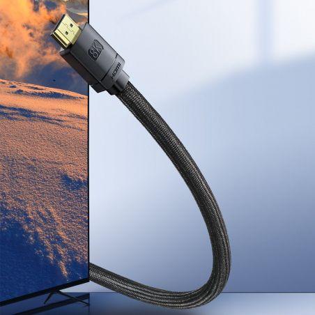 Kabllo Baseus HDMI - HDMI, e zezë, 3 m