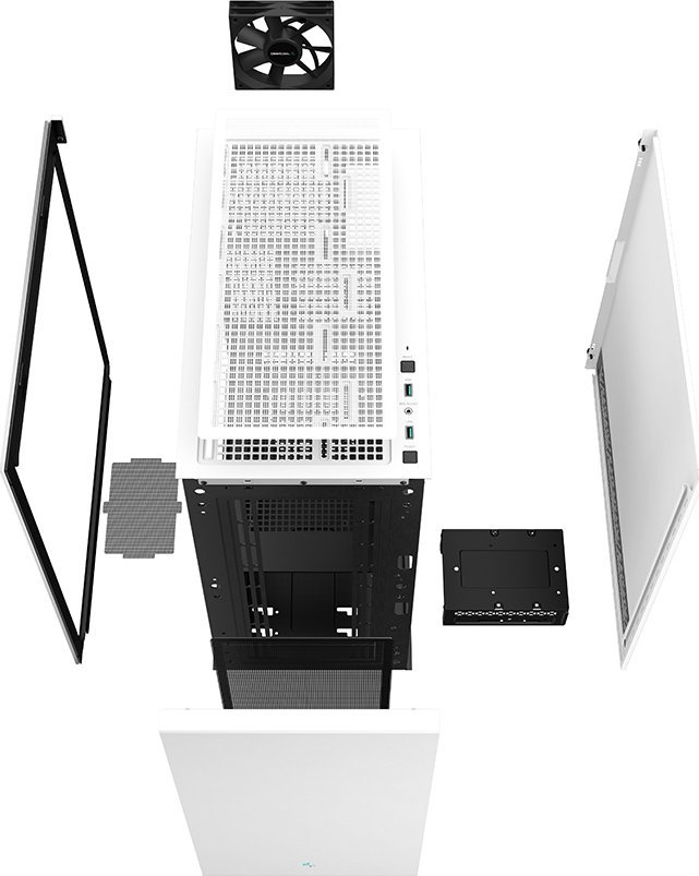 Куќиште за компјутер Deepcool CH510, Midi Tower