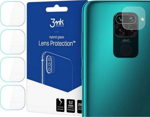 Xham mbrojtës për lente 3MK Lens Protect për Xiaomi Redmi Note 9, 4 copë Xham mbrojtës për lente 3MK Lens Protect për Xiaomi Redmi Note 9, 4 copë