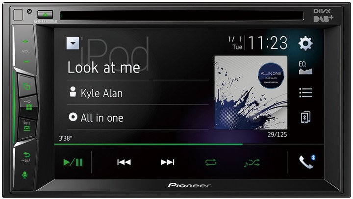 Radio e makinës Pioneer AVH-Z3300DAB