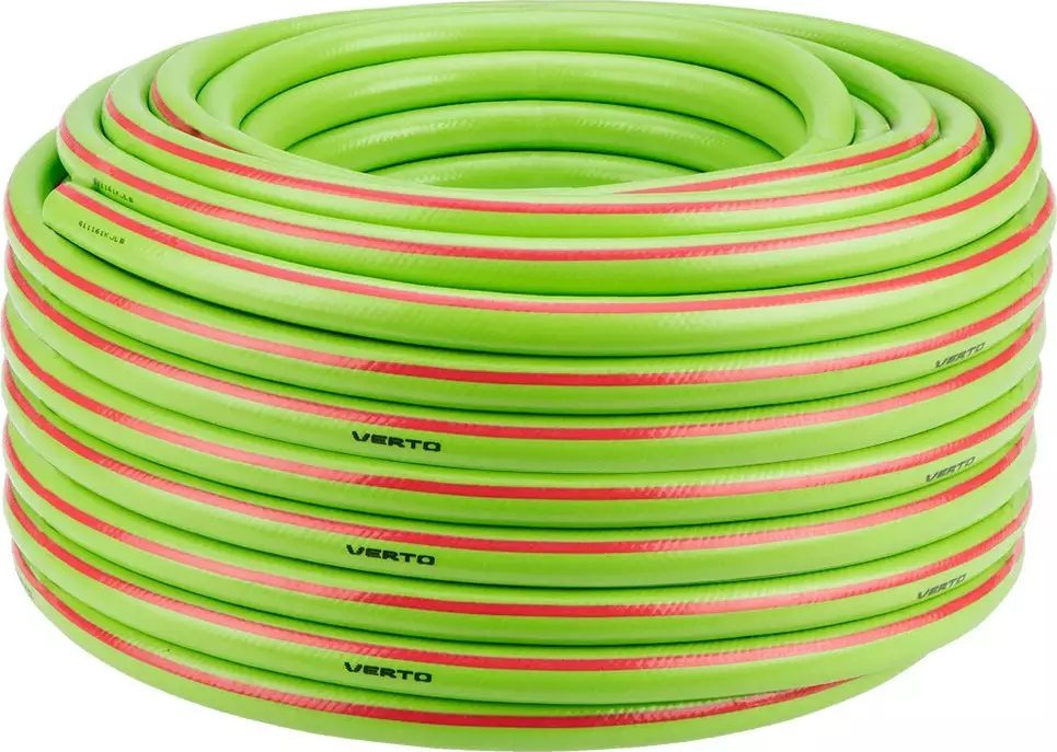 Zorrë kopshti Verto PROFESSIONAL (15G825), 3/4", 50m, e gjelbër / kuqe 