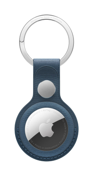Apple AirTag FineWoven Key Ring, Pacific Blue