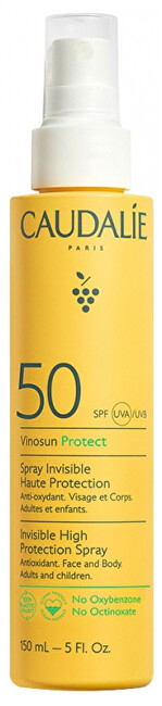Sprej ndaj diellit Caudalie SPF 50 Vinosun High Protection, 150 ml Sprej ndaj diellit Caudalie SPF 50 Vinosun High Protection, 150 ml