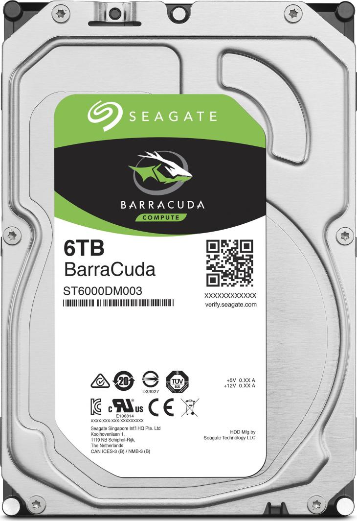 Hard disk Barracuda, 6TB, 3.5", SATA III (ST6000DM003)