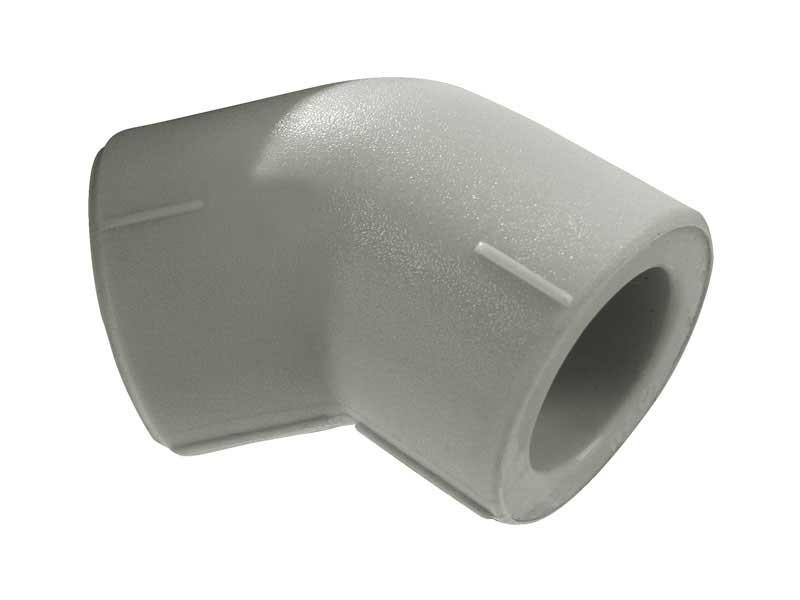 Bërryl 45° KAN-therm 04104375, PP, 75mm