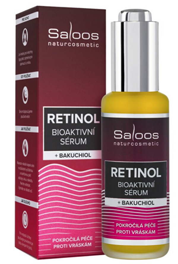 Serum antiplakje Saloos Retinol Bioactive, 50 ml
