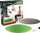 Jastëk për karrige Schildkröt Seat Cushion Fit+, diametër 340 mm, PVC/poliester, i gjelbër / hirtë