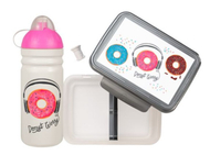 Set R&B Donuts, 0.7 L, Shishe e shëndetshme + Kuti për ushqim + Kapak për shishe Set R&B Donuts, 0.7 L, Shishe e shëndetshme + Kuti për ushqim + Kapak për shishe