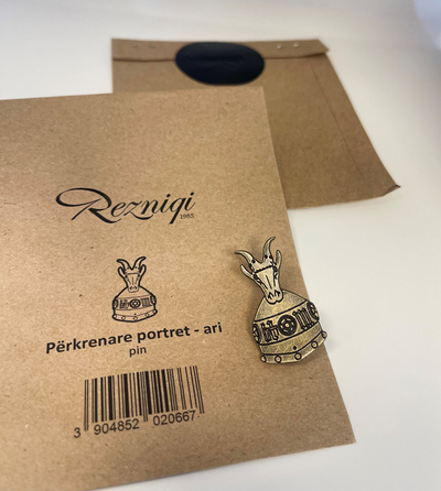 Pin Rezniqi – “Përkrenarja” portret, ari i vjetër