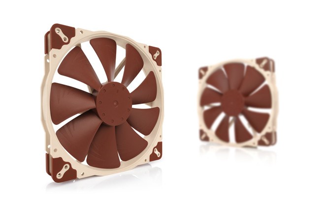 Ftohës Noctua NF A20 5V PWM, 20 cm, i kuq / bezhë