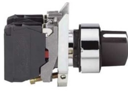 Çelës rrotullues Schneider Electric, 22 mm, 1Z, i zi 