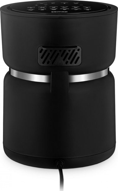 Fritezë me avull 4Swiss ABB-G24 Pure Glass, e zezë